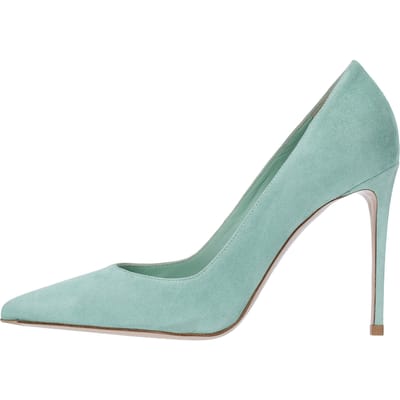 Le Silla groene schoenen met hakken
