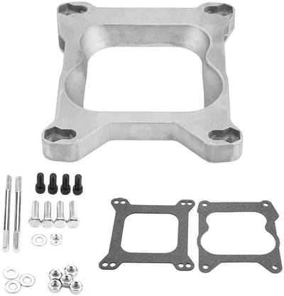 Allecto - Carburetor Adapter - 3/4 inch - Geschikt voor Edelbrock 4bbl Quadrajet - Hoogwaardige kwaliteit - Perfecte pasvorm - Onderdeelnummer 913