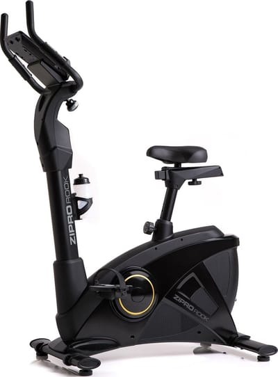 ZIPRO ROOK GOLD - Elektromagnetische Hometrainer - iConsole+ App - Vliegwiel 10kg - 150kg Belasting - Zwart/Goud