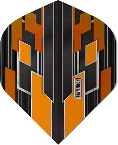 ABC Darts - Pentathlon Dart Flights Shimmers - Oranje - 5 sets