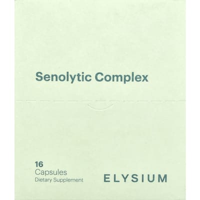Elysium, senolytic complex, 16 capsules