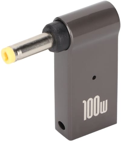 Dailygoody - Usb C Female Naar Dc Male Adapter - 100W Pd Adapter
