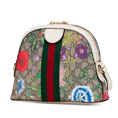 tweedehands Kleine Gg Supreme Flora Ophidia Dome Crossbody