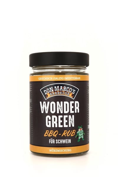 Don Marco's - WonderGreen - BBQ RUB - 150 gram