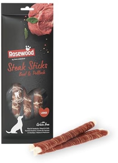 Kauwsnack voor Honden zonder Granen en Gluten - Ondersteunt Gebitsverzorging, 240 g
