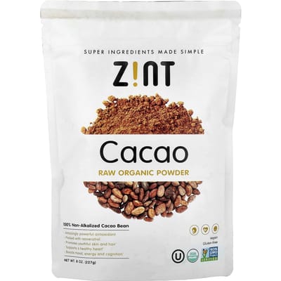 Ruw Biologisch Poeder, Cacao, 227G(8 oz)