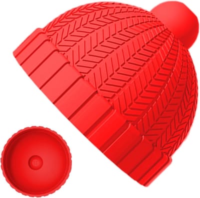Mok Deksel - Bekerhoes Cup Cover - Dranken Beschermen - Volledige Randdekking - 7-10 cm Diameter - Wollen Hoed