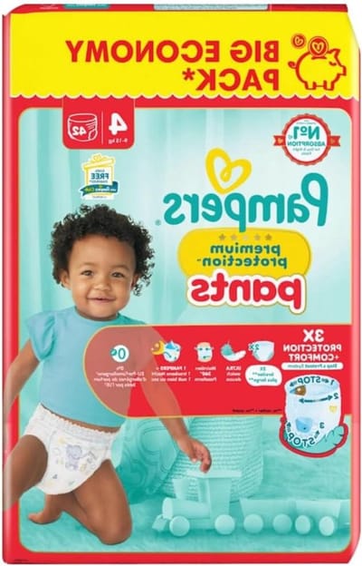 Baby luiers - Verzorging - Droog en comfortabel - Dubbele bescherming - 64 stuks - Wit