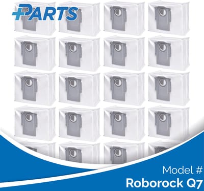 Roborock Q7 Stofzakken (20 Stuks, Plus.Parts® alternatief voor 8.02.0132)
