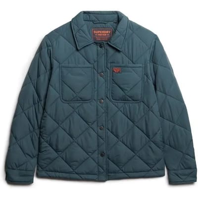 Superdry - Doorgestikte Chore Liner Jas - Dames - Gewatteerde jassen