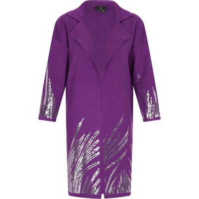 Faina Vest Dames violet