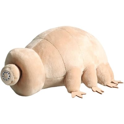 DOYOUDO 25CM Schattig Beerdiertje Pluche Speelgoed Zacht Knuffeldier Lief Waterbeer Poppetje Educatief Cadeau voor Kinderen Verjaardag bruin