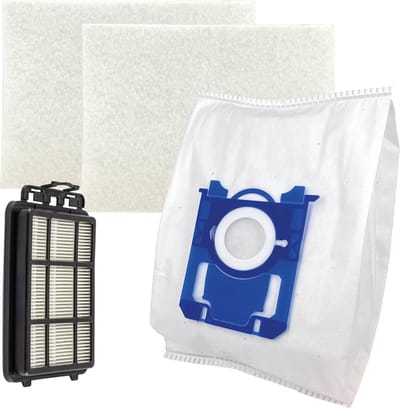 Multaparts® stofzuigerzakken set met filters geschikt voor AEG AB31 / AB51 / VX4 serie | Set met stofzuigerzakken type S-BAG (10 x), motorfilter (2 x), HEPA filter