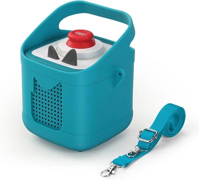 Beschermhoes Audio Speler - Draagbare Beschermer - Veilig Transport - Inclusief Draagband - 20x15x7 cm - Groen