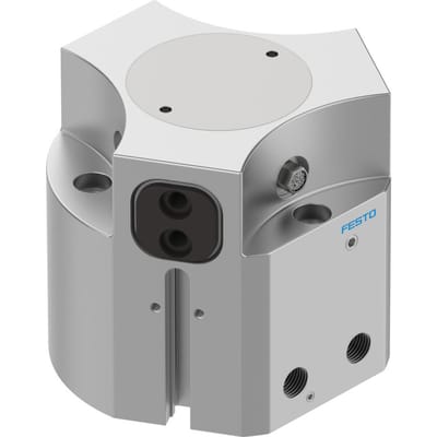 Festo Driepuntsgrijper 8mm Slag - Bouwgrootte 50 Dubbelwerkend - 1163045 - P2HUZ