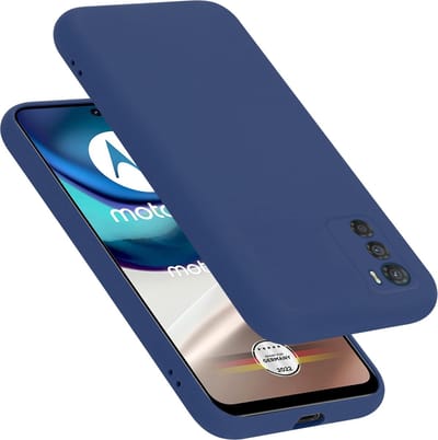 Cadorabo Hoesje geschikt voor Motorola MOTO G42 in LIQUID BLAUW - Beschermhoes gemaakt van flexibel TPU silicone Case Cover