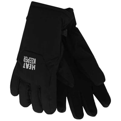 Heatkeeper - Thermohandschoenen kinderen - Zwart - 5/8 Jaar- 4-Paar