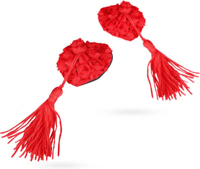 Rose Garden Tepelstickers - Rood