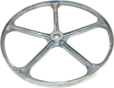 Wasmachine Trommelpoelie - Vervangingsonderdeel - Apparaat Repareren - Origineel Fabrikantonderdeel - 1 x 1 x 1 cm - Zwart