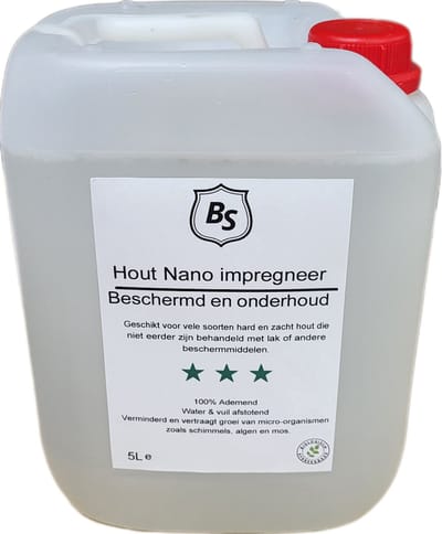 Hout nano coating 5L bescherming voor uw hout - Hout impregneermiddel - Hout nano impregnering - hout bescherming
