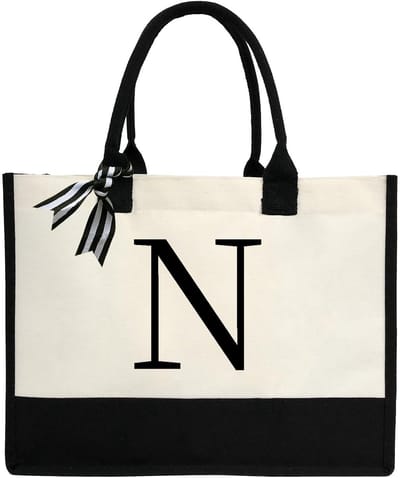 Dailygoods- Tote Tas - Duurzaam Canvas - Handtas voor School - Mode Accessoire - Perfect voor Werk/Reis - Ideaal Cadeau voor Vrouwen