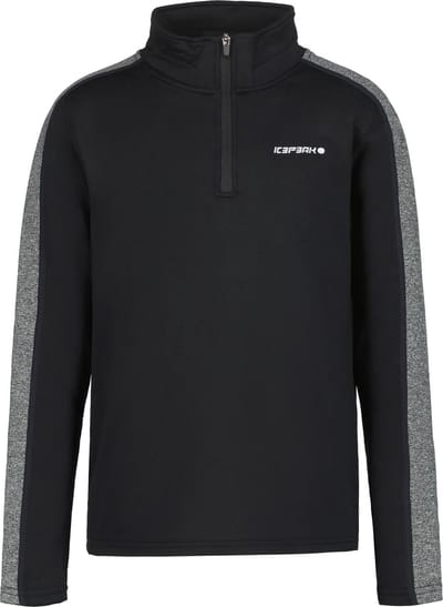 ICEPEAK FLEMINTON JR Unisex Wintersportpully - Zwart - Maat 152