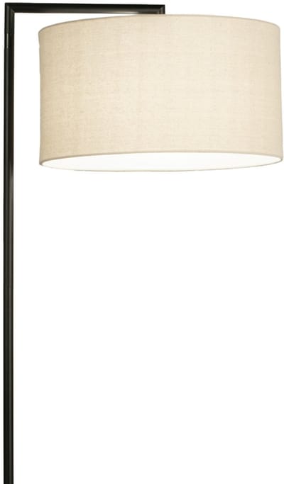 Lumidora Vloerlamp 31275 - BRED - GU10 - Zwart - Beige - Metaal