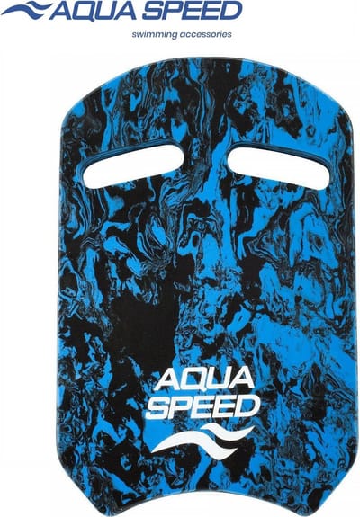 Aqua Speed SWIRL Kickboard - Zwemplank - Verbeter je Zwemtraining en Versterk je Onderlichaam - Blauw