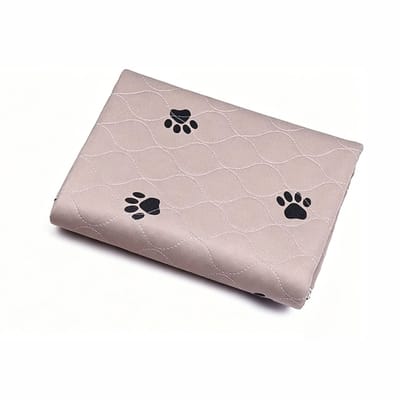 Huisdiermatten voor katten en honden - Eén stuk Wasbare en herbruikbare zachte hondenmat - Absorberende Training Pads voor Hondenbed - Absorberende en antislip geboortemat voor huisdieren（ Roze 70*100cm ）