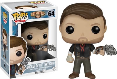 Funko Pop! Bioshock Booker Dewitt With Skyhook - Verzamelfiguur