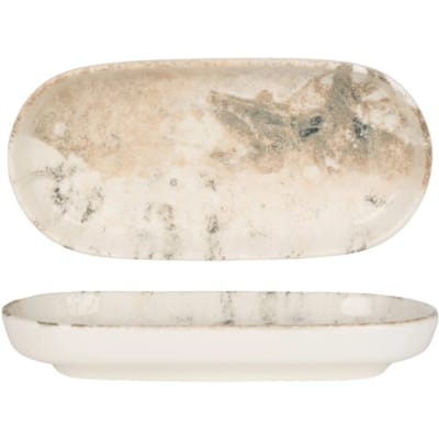 Rinart Serveerschaal - Masahi - Porselein - 16x8.5 cm - set van 2