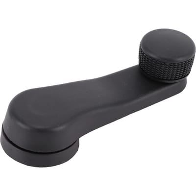 Manivelle de Fenêtre Intérieure Auto 32316 32317 Résistante aux Chocs Pièce de Rechange pour Fiesta Focus Transit Connect black