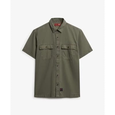 Superdry - Military overhemd met korte mouwen - Heren - Shirts