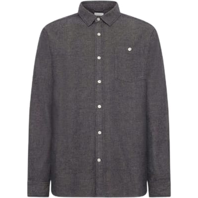 Katoenen flanellen shirt KnowledgeCotton Apparel Fishbone - GOTS
