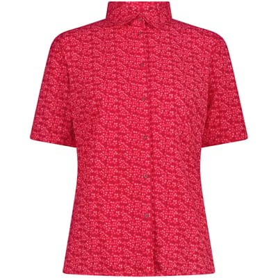 Stretch T-Shirt Met Volledige Print En 3/4 Mouwen Dames CMP