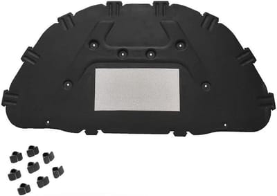 Geluidsisolatie Motorkap - Geluidsdempend Katoen - Motor Geluid Dempen - Warmte-isolerend - Voertuigspecifieke pasvorm - Zwart