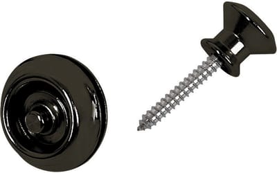 Dunlop Straplok zwart Dual Design  - Accessoire voor gitaren