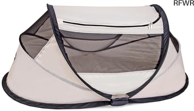 RFWR® Lichtgewicht Reiswieg - Opvouwbare BabyBox - Snelle Opbouw en UV-bescherming - Inclusief Matras en Draagtas