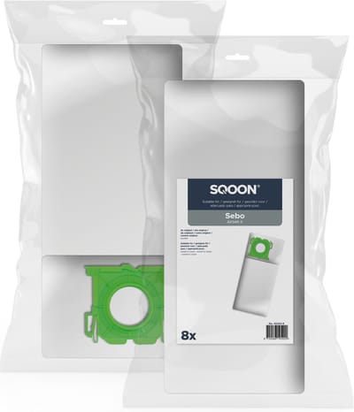 SQOON® - SEBO Airbelt K Series - Stofzuigerzak - 8 stuks