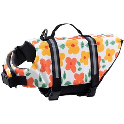 Letvia Honden Levensvest Hond Zwem Veiligheidsvest Met Reddingshandvat Verstelbaar Ripstop Levensvest Huisdier Hond Accessoires Zomer Varen (as the picture,XS)