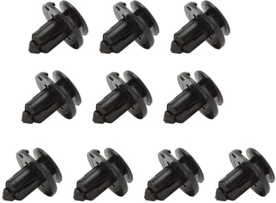 Dailygoods- Vasthouders 10 Stuks - Duurzame Constructie - Stabiele Bevestiging - Hoge Temperatuurbestendigheid - Krachtige Bevestigingskracht - Geschikt voor Model 3/Y/S/X - Clip