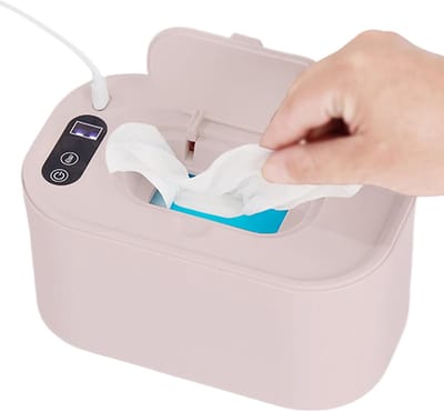 KZQ Doekjeswarmer Met Dispenser Usb Grote Capaciteit Digitale Verwarming Verstelbaar Voor Vochtige Doekjes