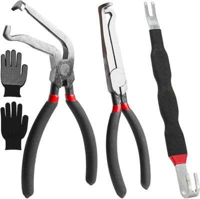 Hoogwaardige Connector Pliers Set van 3 Stuks: Multifunctionele Strip- en Kabeltangen voor DIY Reparaties, 210 mm