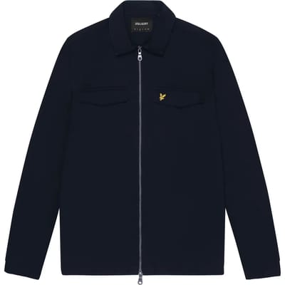 Lyle & Scott Donkerblauw Jack Met Logo