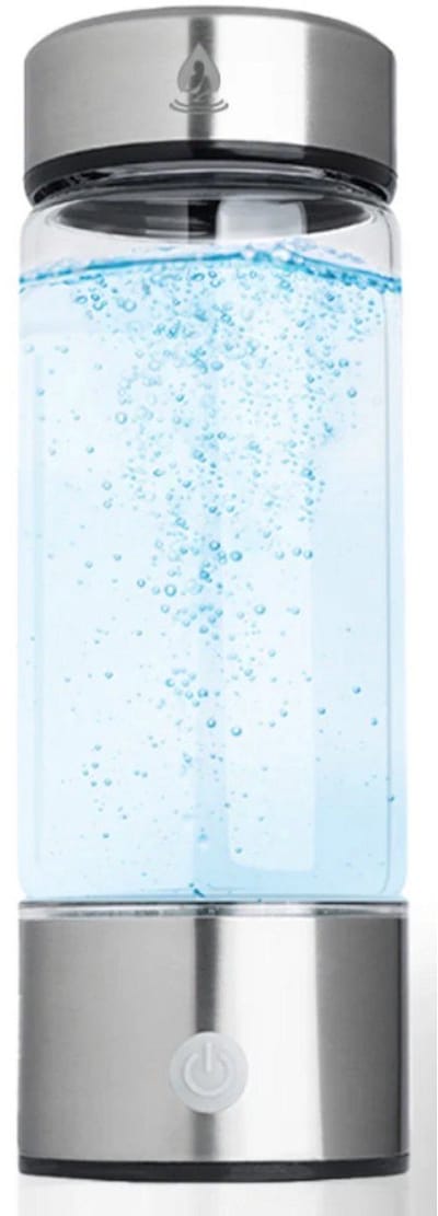Klikkopers® - Waterstof Generator - Waterfilter Survival - Hydrogen Water Fles - Gezond Water - H2 Water - Waterfilterfles - Superfood - Anti age - Volwassenen - Drinkfles450 ML