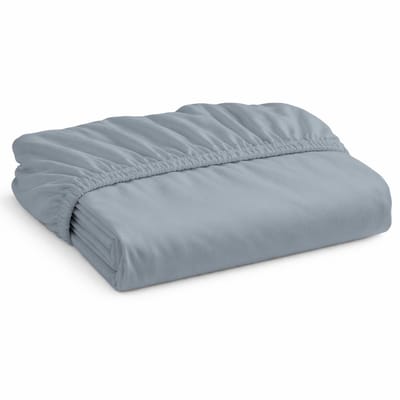 Decoware Hoeslaken Jersey - Grijs - Katoen - Elastisch - 90x200 cm - Geschikt voor matrassen tot 25 cm