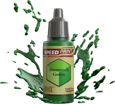 The Army Painter acrylverf Speedpaint Shamrock Green miniaturen 18ml.