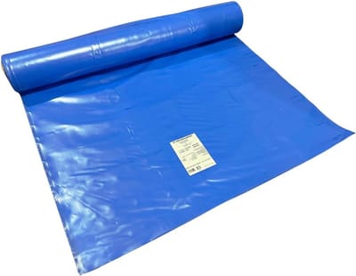 Dampremmende Folie - Dampfolie Vochtscherm - Bouw Isolatie - Luchtdicht Plaatsen - 100 m2 - Blauw