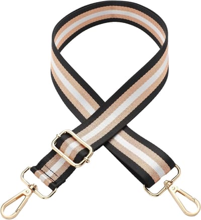 Verstelbare Schouderband voor Tassen, 3.8 cm Breed, Ideaal voor Schoudertassen, Handtassen en Tote Bags met Comfortabele Draagervaring