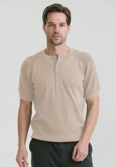 Felix Hardy Tshirt Ronde Hals 100% Katoen Heren Beige - L